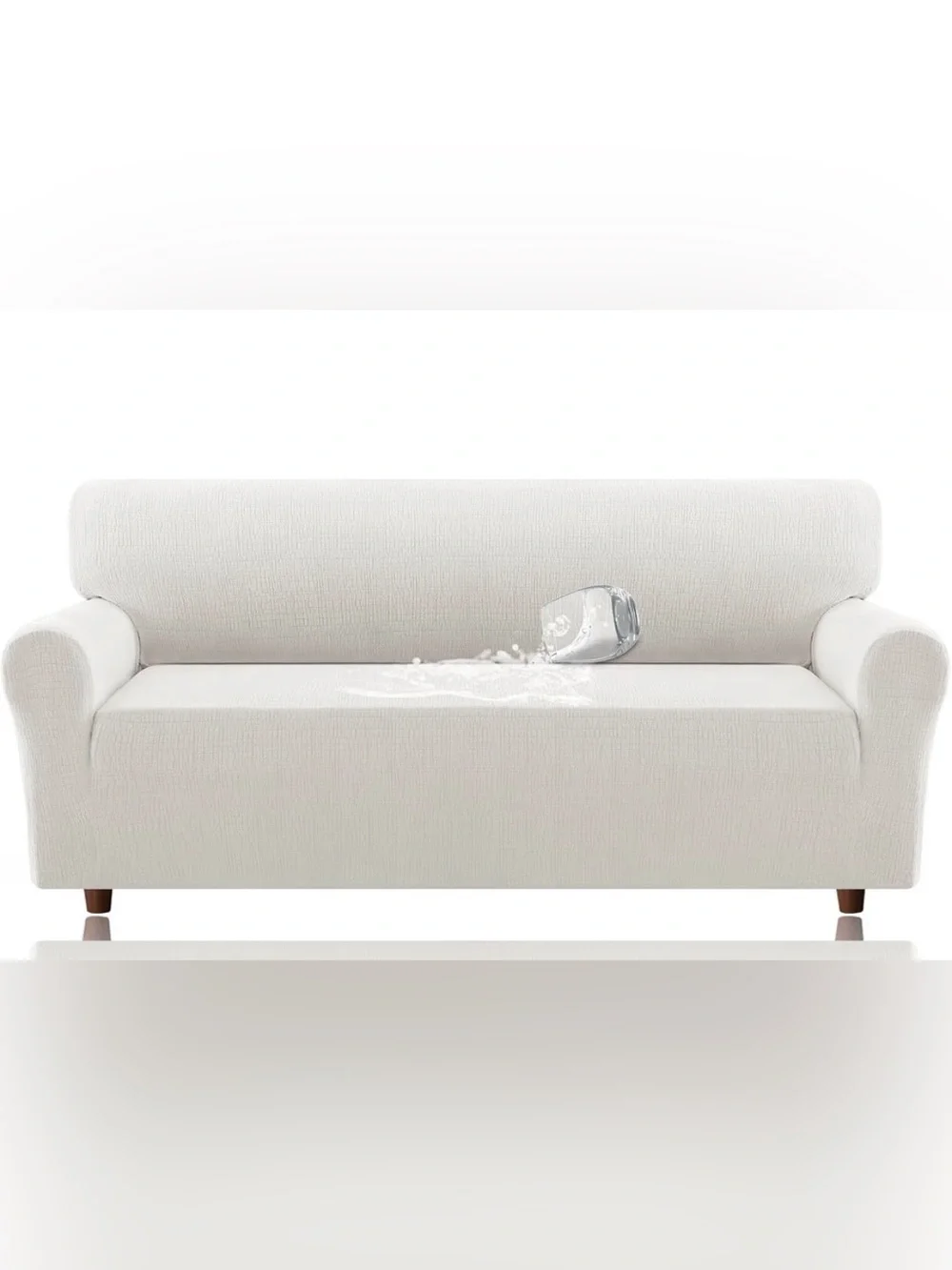 Sofa Slipcover with Waterproof Seat Furniture Protector (Sofa XL, Pale Oak)